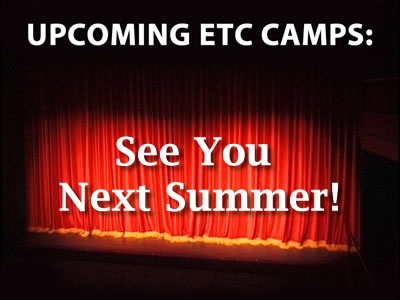Join Us Next Summer for the Ensemble Theatre Company Camps